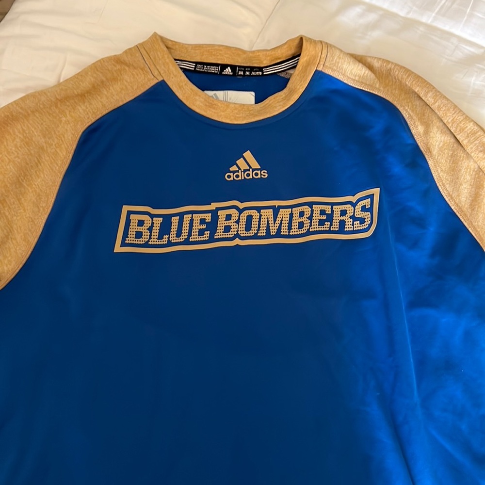 Adidas Winnipeg Blue Bombers Team Issued sweatshirt size 2xl